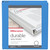 Office Depot® 3-Ring Durable View Binder, 1-1/2" Round Rings, 49% Recycled, Sky Blue