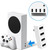 JZW-Shop 4 Ports USB Hub 2.0 for Xbox Series S, High Speed USB Hub Splitter Expansion Adapter Compatible with Xbox Series S Console