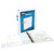 Avery Showcase Standard View 3 Ring Binder, 1.5" Slant Rings, 375-Sheet Capacity, 2.1 Inch Wide Spine, 1 White Binder, Ideal for Lightweight Organiza