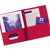 Avery Two Pocket Folders with 3 Prong Fasteners, Holds 70 Sheets, 25 Red Folders (47979)