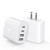 USB C Charger Block,40W 2Pack 4Port PD USB C Charger Block Power Adapter+QC Wall Charging Plug Fast Charging Blocks Multiport Brick for iPhone 17 Pro