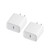 2-Pack, Fast Charger USB C, Dual Ports Plug Wall Charger,USB C Fast Charger Block Compatible with 16/15/15 Pro/15 Pro Max/15 Plus/S24/S24+/S24U (2P-2