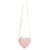 Novelty Crossbody Purse, Rose Quartz, One Size