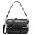 Calvin Klein Mica Organizational Flap Crossbody, Black/Silver Puffy, One Size