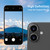 Hsefo Compatible with iPhone 16 and 16 Plus Camera Lens Protector, Anti-Scratch Tempered Glass Metal Camera Screen Protector Shockproof Full Protecti