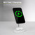 PureGear Duo Magnetic 2-in-1 Wireless Charging Stand, Qi2 Certified 20W 2-in-1 Charging Station, Desk Accessory, Fast Wireless Charging, for iPhone 1