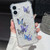 Changjia for iPhone 16 Plus Clear Glitter Butterfly Case, Cute Bling Sparkle Shiny Stars Soft Silicone TPU Bumper Four Corners Shockproof Protective