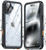 ANTSHARE for iPhone 16 Plus Case, IP68 Underwater Built-in Screen Protector, [12 FT Military Drop Proof] [Full Body Shockproof] [Snowproof] Phone Cas
