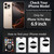 PinLiSheng for iPhone 16 Pro Max Case, Liquid Silicone with [Soft Anti-Scratch Microfiber Lining] [Metal Buttons] Shockproof Slim Protective Phone Ca