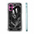 AOSSXIN The Lovers Tarot Card Case for iPhone 16 Plus,Trippy Hippie Black Skull Pattern,Soft TPU Protective Cover Case Compatible with iPhone 16 Plus