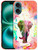 GlamCase for iPhone 16 Plus, iPhone 16 Plus Case - Elephant Watercolored Design Printed Slim & Sleek Cute Plastic Hard Protective Designer Back Case/