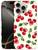 GlamCase for iPhone 16 Pro Max, iPhone 16 Pro Max Case - Cherry Watercolor Pattern Printed Slim & Sleek Cute Plastic Hard Designer Back Case/Cover fo