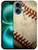 GlamCase for iPhone 16, iPhone 16 Case - Baseball Grunge Design Printed Slim & Sleek Cute Plastic Hard Snap on Protective Designer Back Phone Case/Co