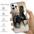 Mofreore Black Horse Compatible With iPhone 16 Pro Max, Cool Animal Design TPU Bumper Cover Case