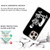 Tobelint Case for iPhone 16 Pro Max with Skull Design,Cool Skeleton and Cat Pattern for Men Women,Clear Slim Soft TPU Bumper Case,6.9(Skull,16pm)