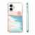 Tobelint Case for iPhone 16 with Minimalistic Design,Aesthetic Boho Summer Beach Sunset Pattern for Men Women,Clear Slim Soft TPU Bumper Case,6.1(Be