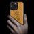 Carveit Magnetic Wooden Case for Phone 16 Pro Max Case, Wood Artisan Engraved & Black Soft TPU Shockproof Cover, Compatible with MagSafe Wireless Cha
