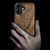 Carveit Magnetic Wooden Case for iPhone 16 Case, Wood Artisan Engraved & Black Soft TPU Shockproof Cover, Compatible with MagSafe Wireless Chargers (