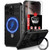 FRLMOOES for iPhone 16 Pro Case Magnetic Compatible with MagSafe Wireless Charging,with 2 Screen Protector,with Kickstand Ring Shockproof Shock-Absor