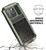 FunnyWin Metal Case for iPhone 16 Pro Aluminum Military Grade Rugged Case with Metal Stand Screen Protector Drop Tested Shockproof Dustproof Full Cov