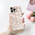 NITITOP Compatible with iPhone 16 Pro Case Cute Flower Women Girls Floral Rose Design Vintage Shockproof Soft Girly Slim TPU Fashion Protective Phone