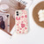 Lovmooful Compatible for iPhone 16 Plus Case Cute Flower Floral with Love Lens Bumper Protector for Girls Women Soft TPU Shockproof Protective Girly