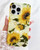 Qokey for iPhone 16 Pro Max Case, Cute Soft Shockproof Sparkle Crystal Clear Lightweight TPU Flower Pattern Design Non-Yellowing Phone Cover for iPho