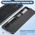 XANGNIER Keyboard Wrist Rest with Cleaner Kit,Typing Pain Relief,Deep Cleaning for Airpod/iPhone/iPad/MacBook,Computer,PC,Cell Phone,Charging Port,Ea