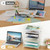 MaxGear 5-Tier Acrylic Paper Tray, Clear Desk Organizer, Stackable File Trays for Office, Acrylic Letter Tray, Paper Organizer for Desk, Office Acces