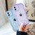 Cyberowl Compatible with iPhone 16 Plus 2024,Cute Kawaii Bling Sparkle Glitter Frame Shape Soft Silicone Shockproof Protective Phone Cover for Women