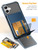 TOPAUX for iPhone 16 Wallet Case 5 Credit Card Holder Flip Cover ID Slot Back Pocket Compartment Dual Layer Shock Absorption TPU Bumper Anti-Scratch