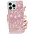 Changjia for iPhone 16 Pro Glitter Case, Cute Bling Sparkle Sparkly Shiny Reflective Soft TPU Silicone Bumper Shockproof Slim Thin Protective Phone C