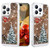 Changjia Glitter Christmas Case for iPhone 16 Pro Max,Cute Merry Christmas Tree Santa Elk Liquid Flowing Floating Moving Bling Sparkle Clear Shockpro