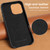 Compatible with MagSafe Genuine Leather Phone Case for Apple iPhone 16 Pro Max 6.9 in Black,for Wireless Charging Protective Case with Strong Magneti