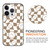 Yomjew 2 Pack Cute Checkerboard Checkered Grid Chess Smile Case for iPhone 16 Pro 6.3 inch, Aesthetic Anti-Scratch Soft Slim Flexible Protective Shoc
