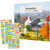 Changing Seasons Calendar 2026 Mini Size - Deluxe 2026 Seasons 7" x 7" Wall Calendar Bundle with Over 100 Reminder Stickers (Mother Nature Gifts, Off