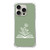 Mabluworqe Sage Green Flowers Book Case Compatible with iPhone 16 Pro, Book Lover Case for iPhone 16 Pro, Cool TPU Bumper Phone Case Cover