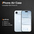Silicone Clear for Apple iPhone Air Case. Soft Slim-Fit Transparent TPU Silicone Apple iPhone 17 Air Phone Case Cover. Ultra-Thin Design with a Comfo