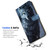 for iPhone 16 Plus, Designed Flip Wallet Phone Case Cover, A31014 Wolf