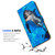 for iPhone 16 Plus, Designed Flip Wallet Phone Case Cover, A21798 Cute Dolphin