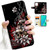 for iPhone 16 Pro Max, Designed Flip Wallet Phone Case Cover, A24195 Day of Dead Sugar Skull 24195