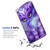 for iPhone 16 Pro, Designed Flip Wallet Phone Case Cover, A23238 Purple Kitten Cat 23238