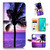 for iPhone 16 Pro, Designed Flip Wallet Phone Case Cover, A21747 Sea Beach Palm Tree 21747