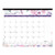 Blueline® 2026 Colorful Monthly Desk Pad Calendar, 12 Months, January to December, 22" x 17", Passion (C194113-26)