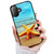 AjourTek for iPhone 16 Plus, Durable Protective Soft Back Case Phone Cover, HOT12286 Beach Blue Sea Starfish 12286