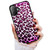 for iPhone 16 Plus, Durable Protective Soft Back Case Phone Cover, HOT12119 Purple Leopard