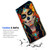 AJOURTEK for iPhone 16 Plus, Designed Flip Wallet Phone Case Cover, A24261 Day of Dead Sugar Skull 24261