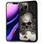 for iPhone 16 Pro Max, Durable Protective Soft Back Case Phone Cover, HOT12908 Horror Skull