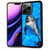 for iPhone 16 Pro Max, Durable Protective Soft Back Case Phone Cover, HOT12523 Blue Sea Dolphin