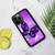 for iPhone 16 Pro, Durable Protective Soft Back Case Phone Cover, HOT12122 Purple Butterfly